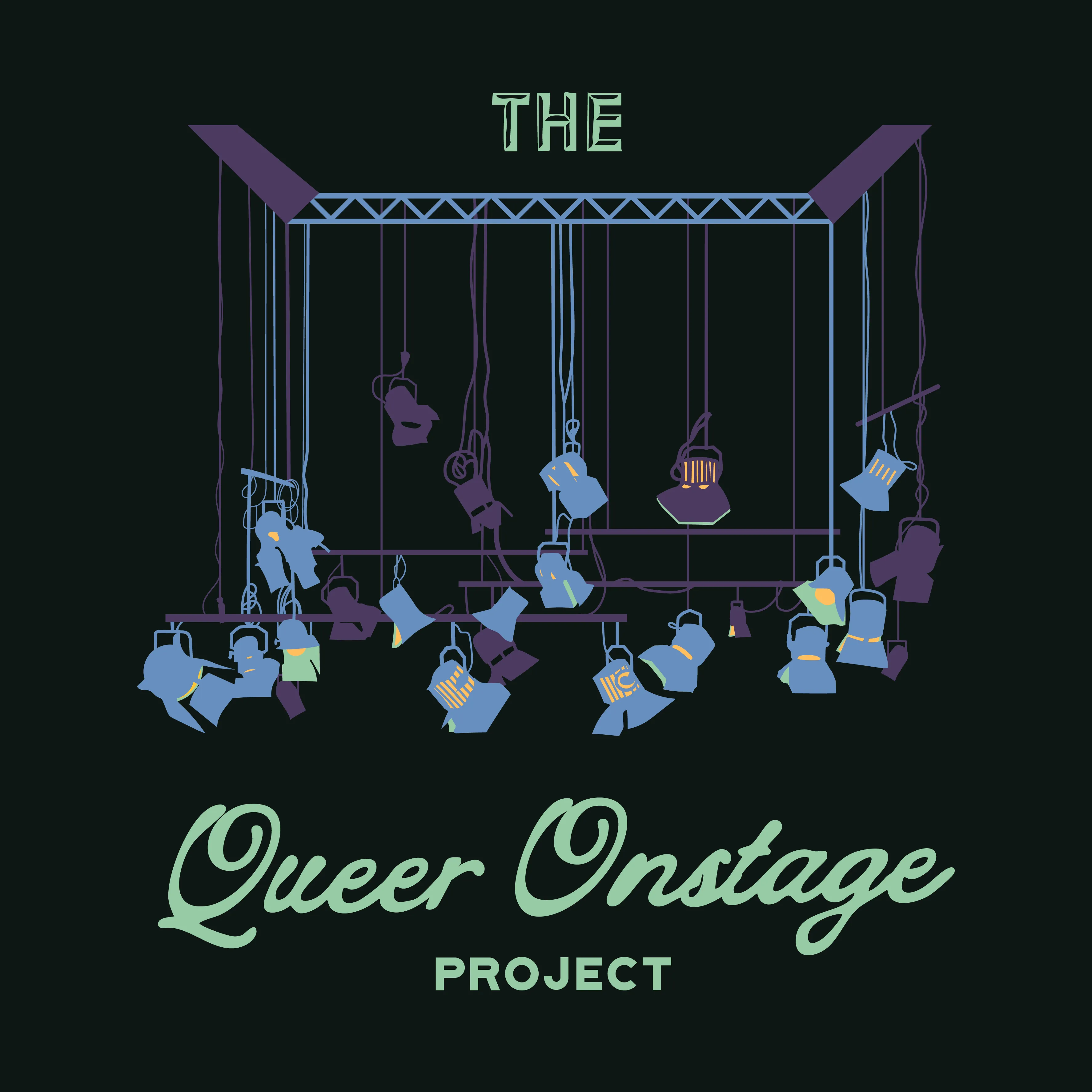The Queer Onstage Project logo