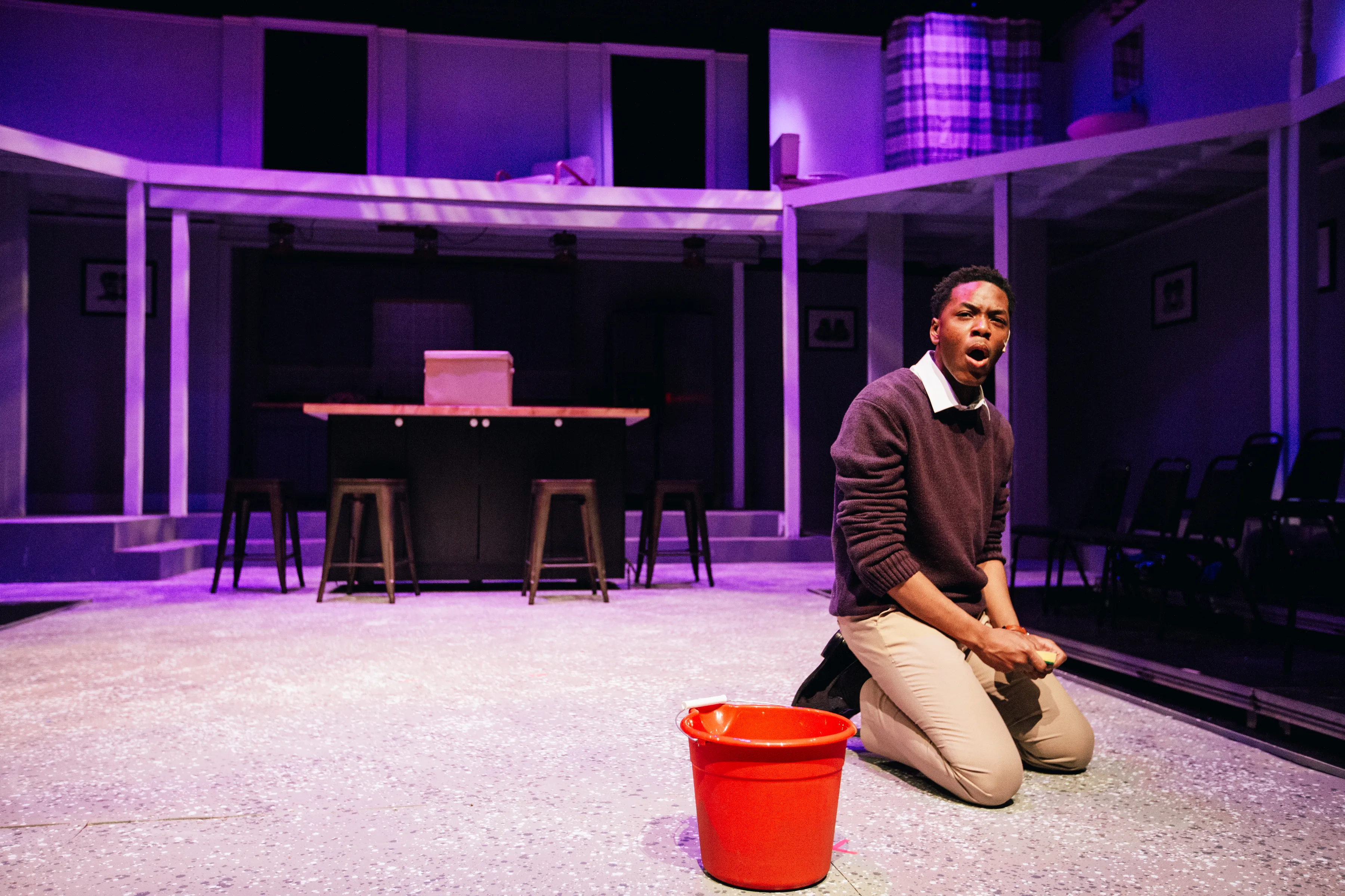 Samuel Issac Nelson III performs as Dan in Douglas Anderson School of the Arts’ production of Next to Normal