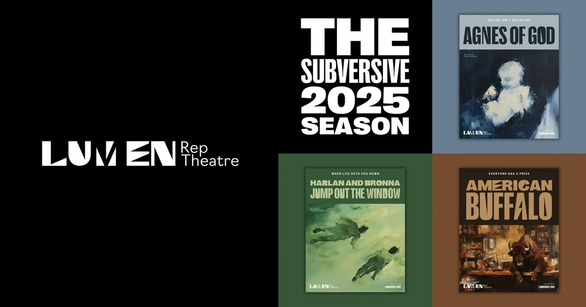 Lumen Rep Offers Free Theatre Admission to High School Students for 2025 Season logo