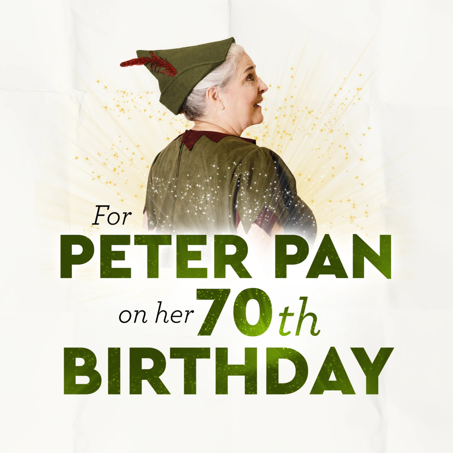 image from For Peter Pan On Her 70th Birthday