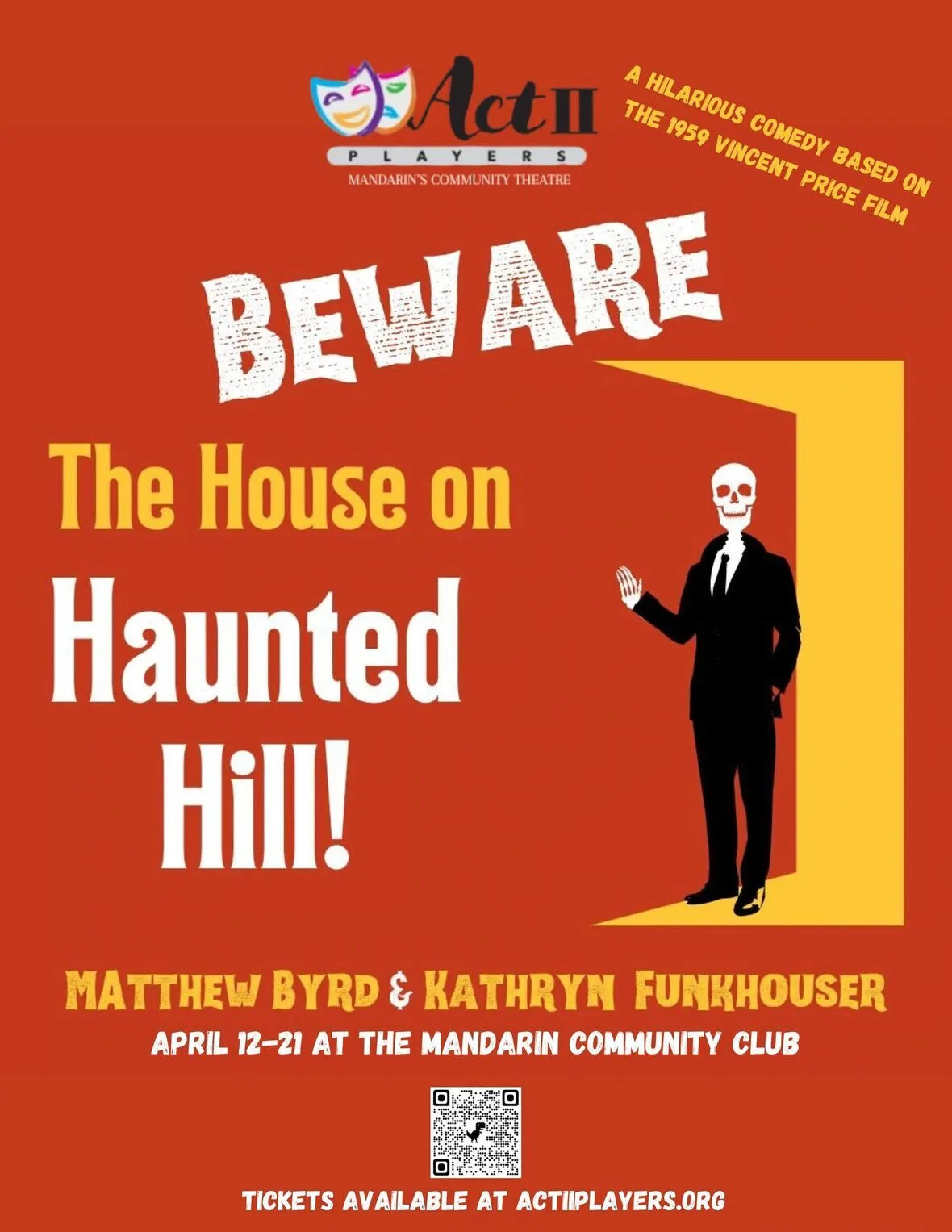 Beware the House on Haunted Hill!